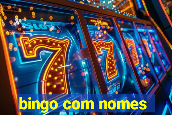 bingo com nomes